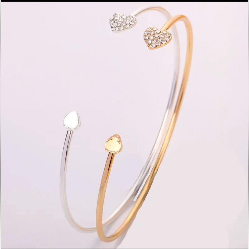 2 for $15 Diamond Heart Shaped Bracelet